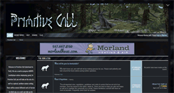 Desktop Screenshot of primitivecall.com